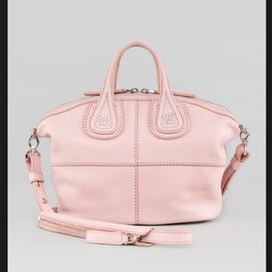 SOLD —— Givenchy Nightingale leather light pink crossbody